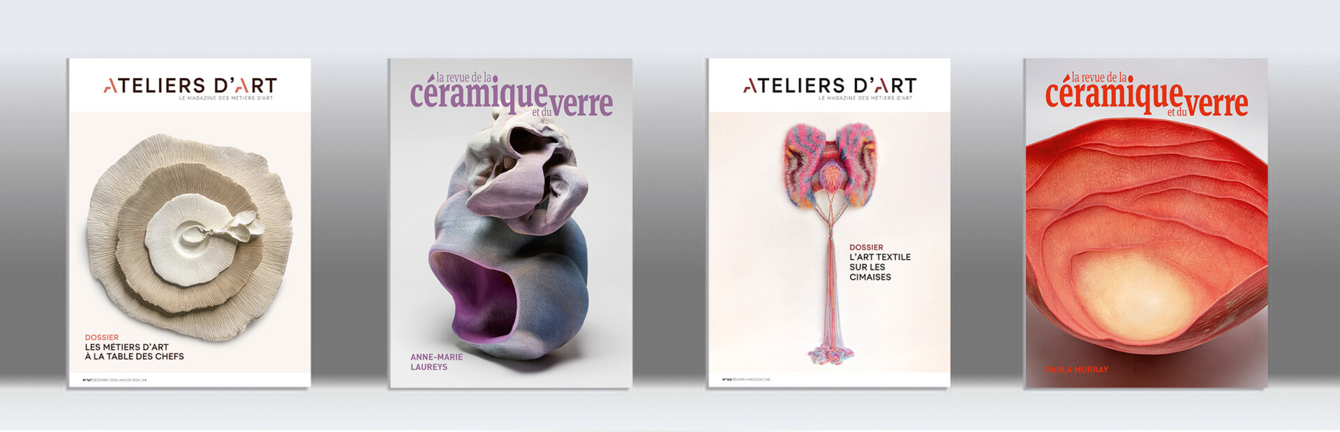 Editions Ateliers d'Art de France - magazine Ateliers d'Art et la Revue de la céramique et du verre